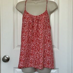 NWOT Soho New York & Co Size Small Tiny Floral Print Halter Tank Top